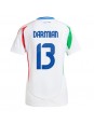 Billige Italia Matteo Darmian #13 Bortedrakt Dame EM 2024 Kortermet